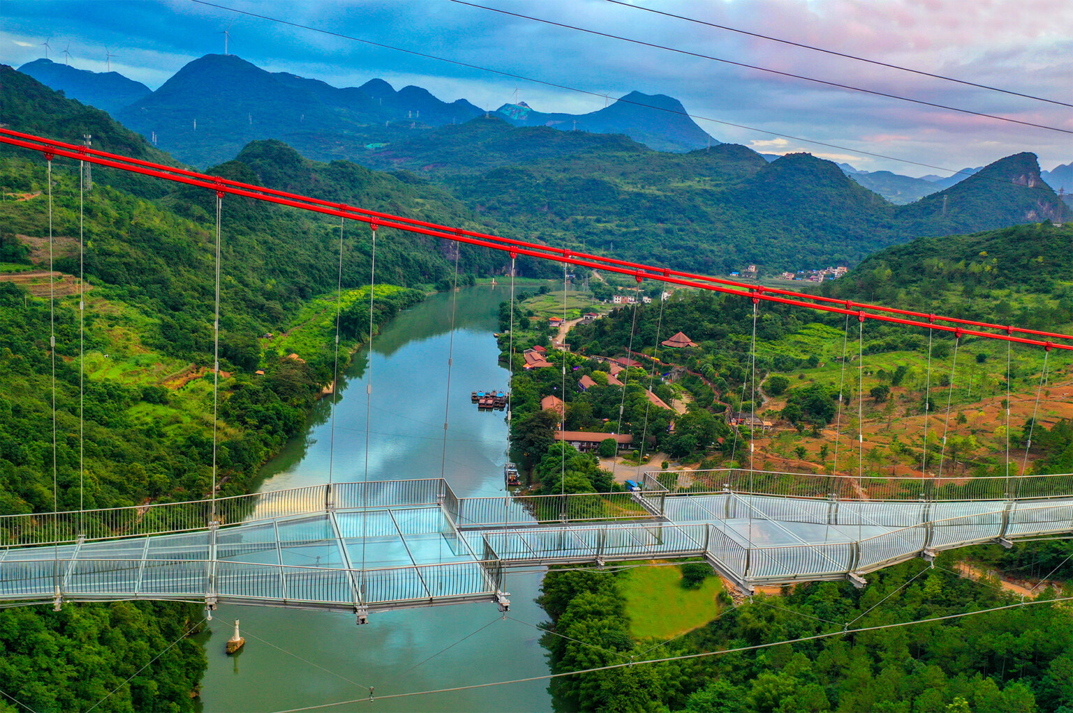 The World's Longest Glass-Bottom Bridge